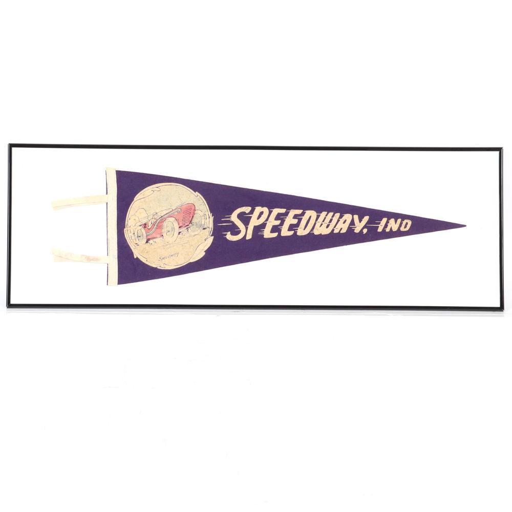 Appraisal: 'S SPEEDWAY INDIANA PENNANT 's Speedway Indiana Pennant 's Speedway