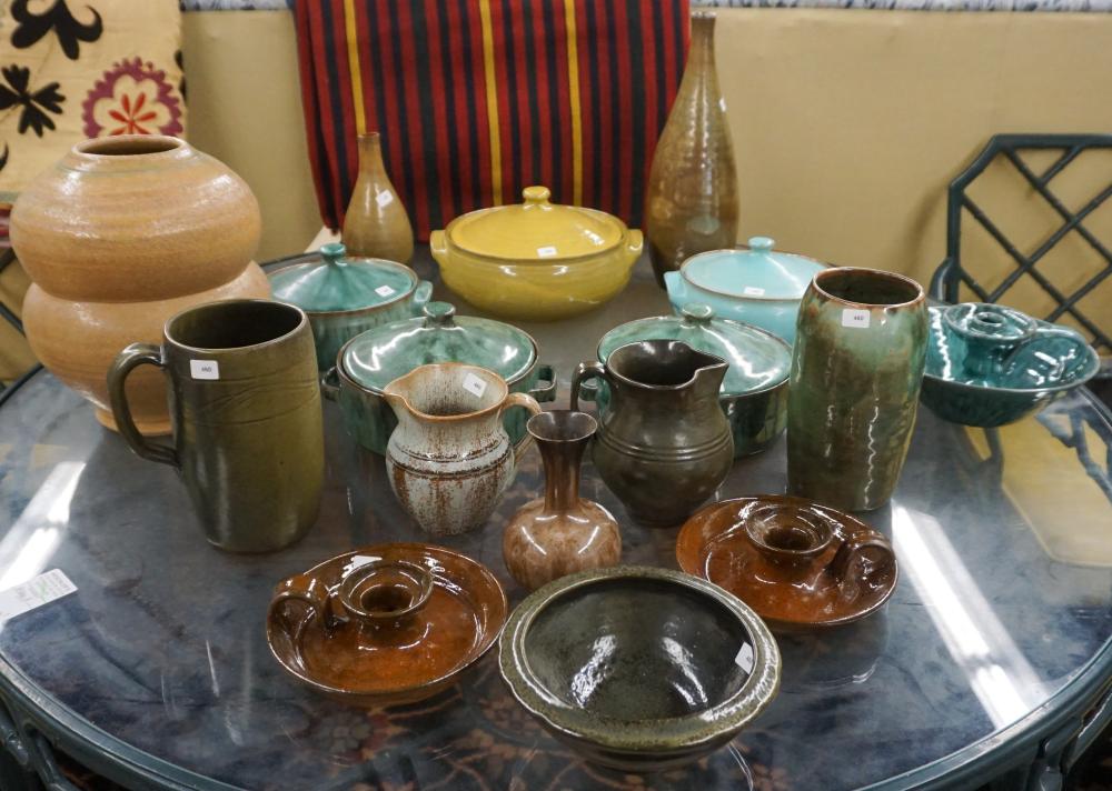 Appraisal: Collection of Assorted Contemporary American Glazed Pottery