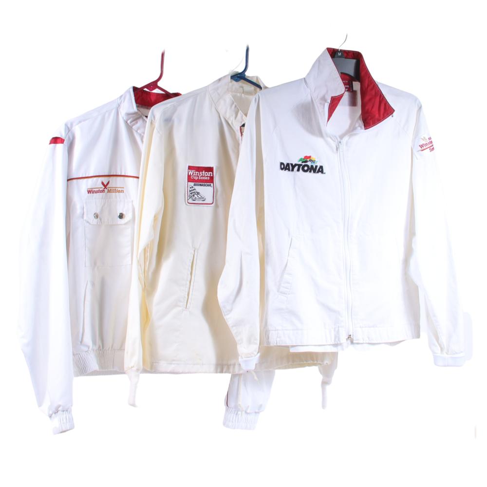 Appraisal: VINTAGE NASCAR WINSTON CUP RACING JACKETS Vintage NASCAR Winston Cup