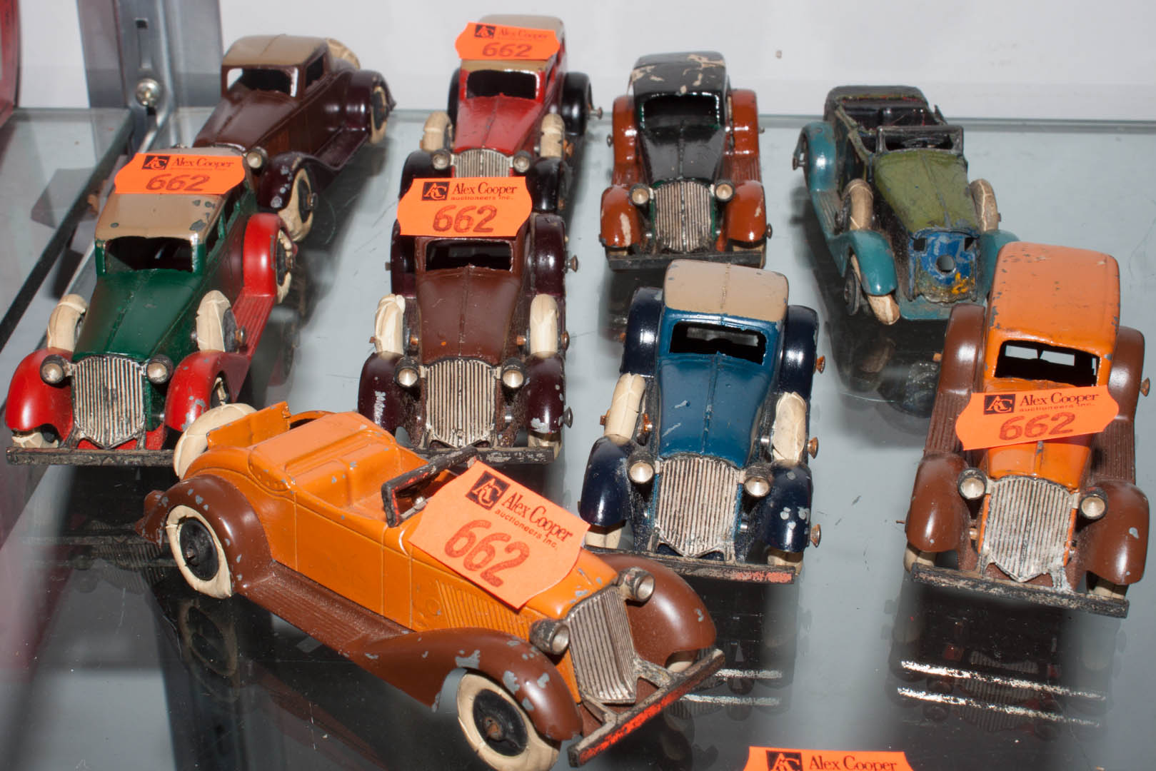 Appraisal: Tootsie toy sedans circa s each with rubber tires Condition