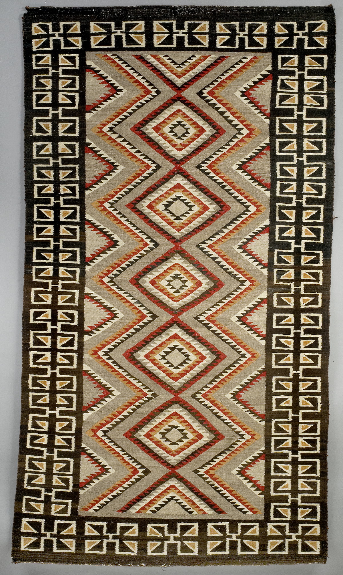 Appraisal: NAVAJO WEAVING SECOND QUARTER TWENTIETH CENTURY Finely woven of natural