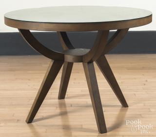 Appraisal: Modern center table h w together with Modern center table