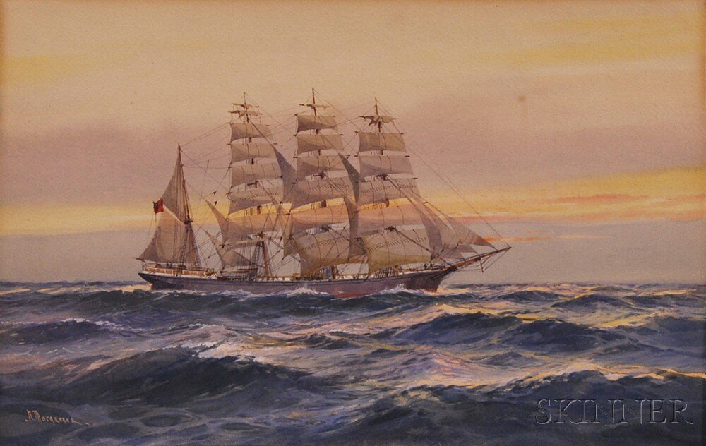 Appraisal: British School th th Century The Clipper Ship The Routenburn