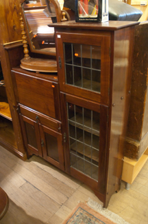 Appraisal: PERIOD BUREAU BOOKCASE