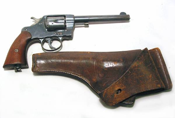 Appraisal: A Colt U S Model double action revolver Serial no