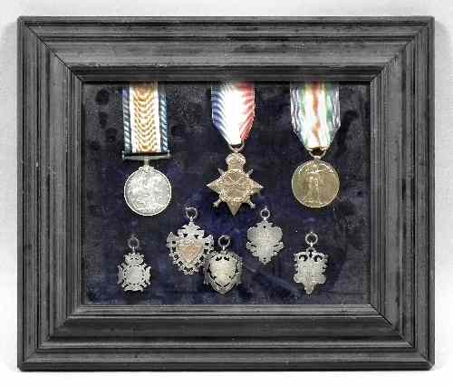 Appraisal: A group of three George V First World War medals