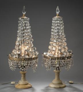 Appraisal: Early th c Continental girandoles h Pair of Continental single-light