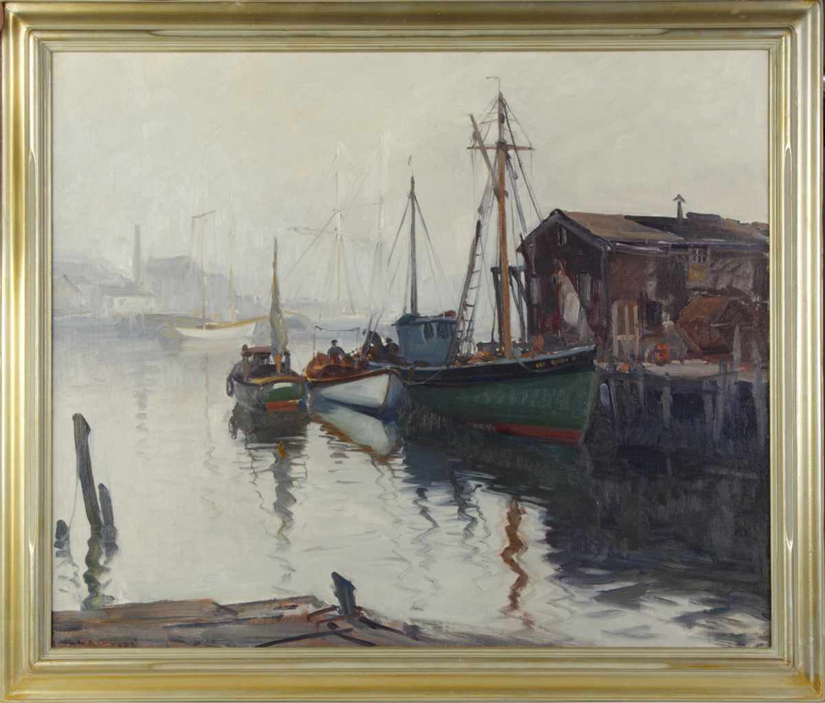 Appraisal: Emile Gruppe American Morning Gloucester Sgn Lower left Emile A