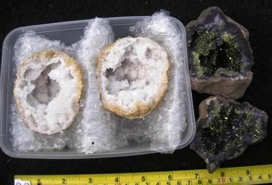 Appraisal: GEODES Morocco natural and coloured