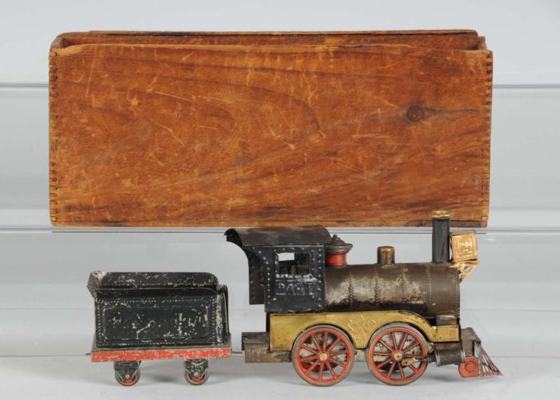 Appraisal: Weeden Dart Locomotive Tender Description Circa Live steam locomotive with