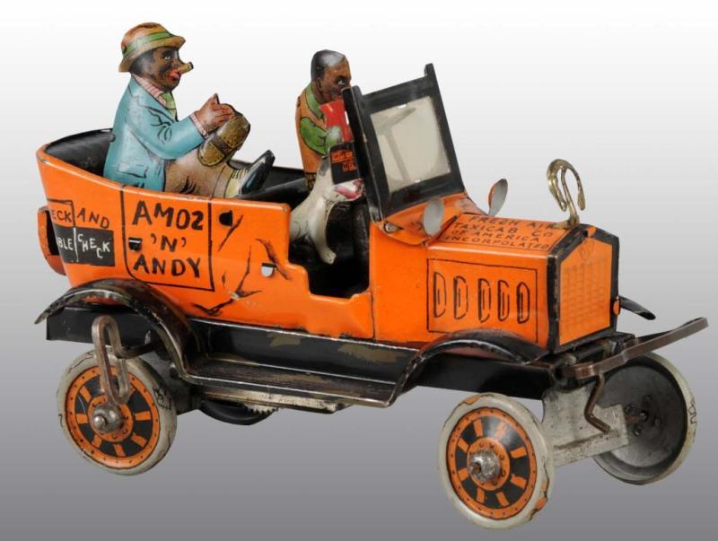 Appraisal: Tin Marx Amos Andy Taxi Wind-Up Toy Description Working Rare