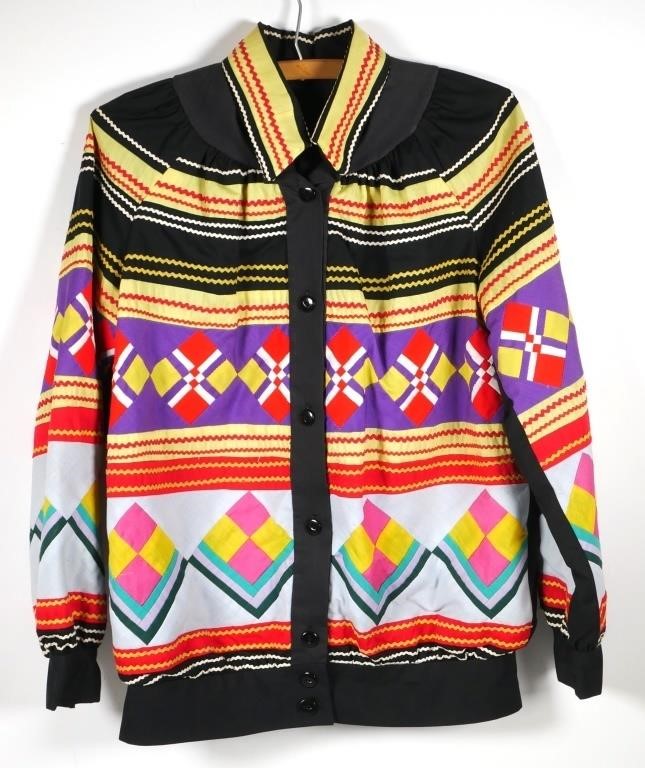 Appraisal: This vintage jacket is made in the traditional style by