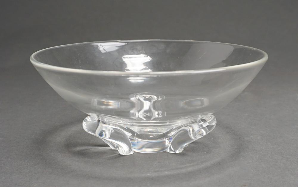 Appraisal: Steuben Clear Crystal Bowl H x W in x cm