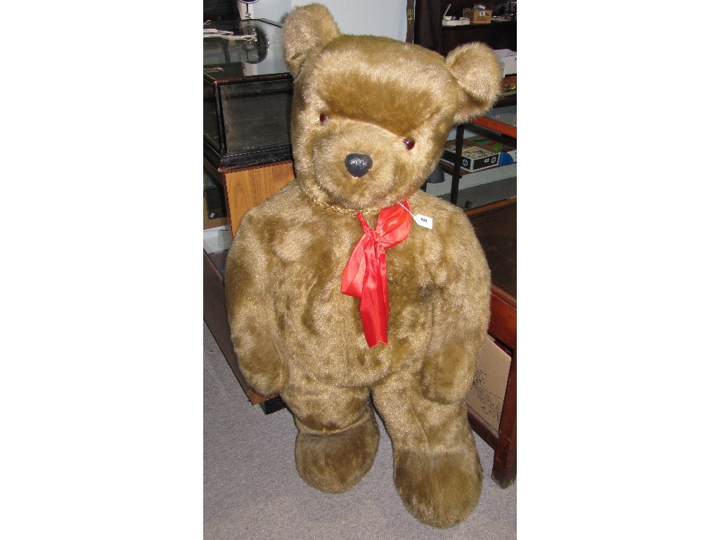 Appraisal: Large plush teddy bear