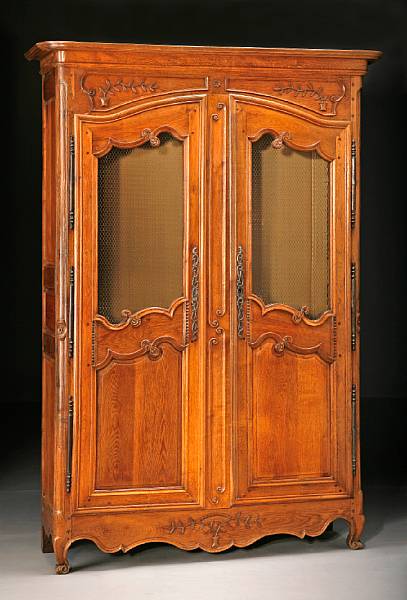 Appraisal: A Louis XV oak biblioth que third quarter th century