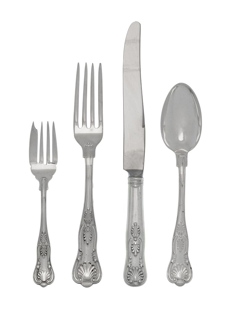 Appraisal: An American Silver Flatware Service An American Silver Flatware Service