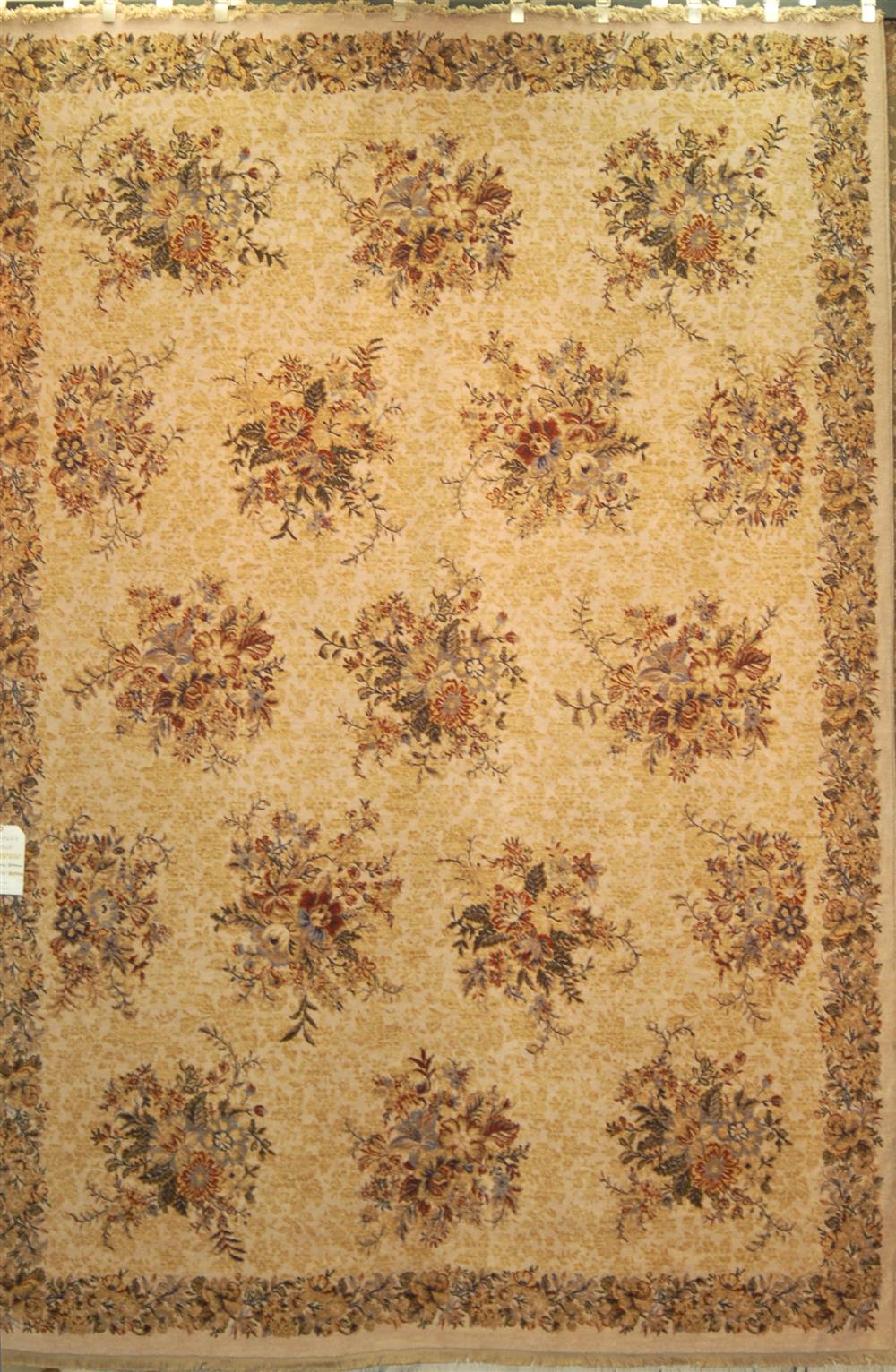 Appraisal: POSITANO WOOL MACHINE MADE AREA RUG having an ivory field