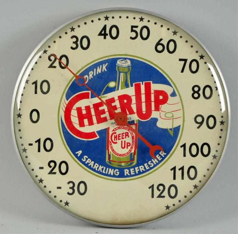 Appraisal: Cheer Up Pam-Style Dial Thermometer Description s to s Some