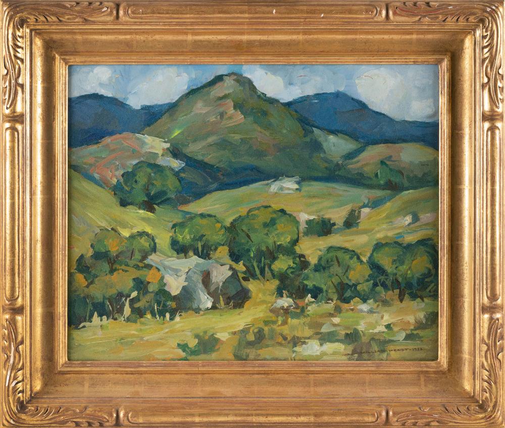 Appraisal: IN THE MANNER OF WILLIAM WENDT CALIFORNIA ILLINOIS - FARMERS