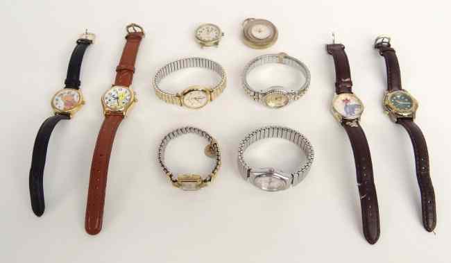 Appraisal: Lot of misc wrist watches including Timex quartz Gruen quartz