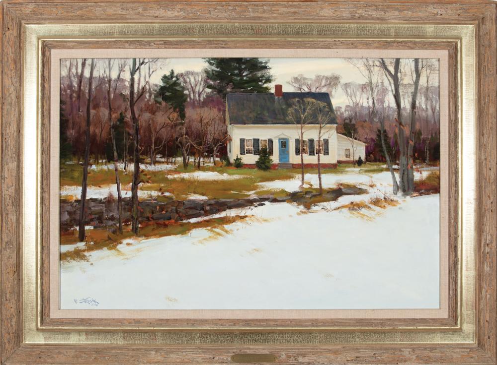 Appraisal: Paul Strisik American Massachusetts - Morgan's Hollow oil on canvas