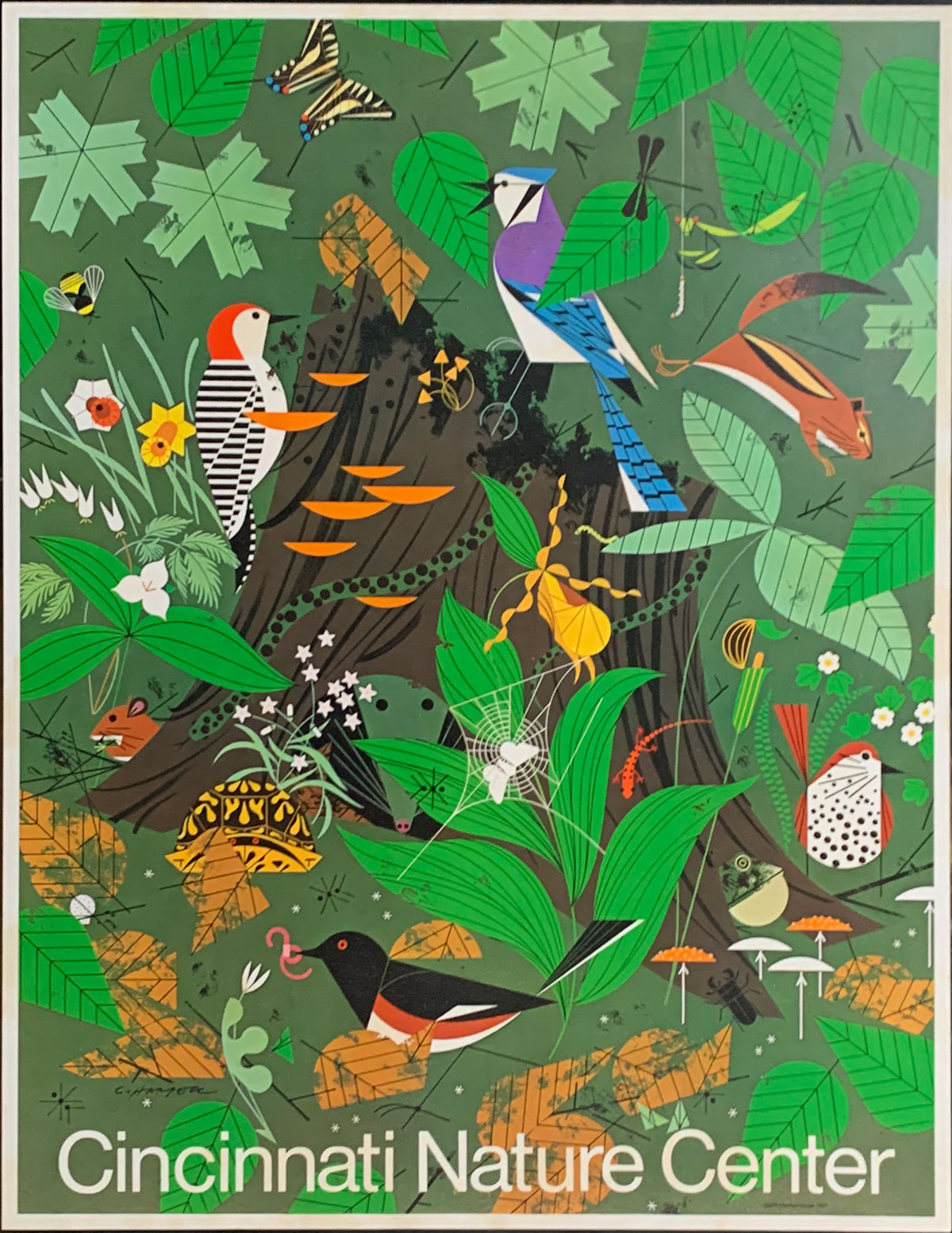 Appraisal: HARPER Charles American - ''Cincinnati Nature Center'' Serigraph '' x