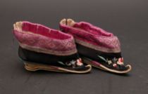 Appraisal: Chinese Lotus Slippers Late th Century Pair of late th