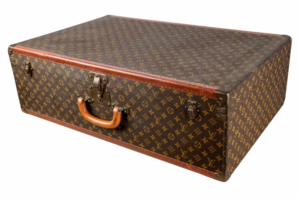 Appraisal: LOUIS VUITTON HARD CASE TRUNKProvenance The Estate of Bob Gibson