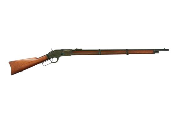 Appraisal: WINCHESTER LEVER ACTION RIFLE Musket style W C F ''