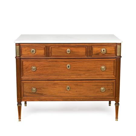 Appraisal: Louis XVI Style Mahogany Commode Estimate -