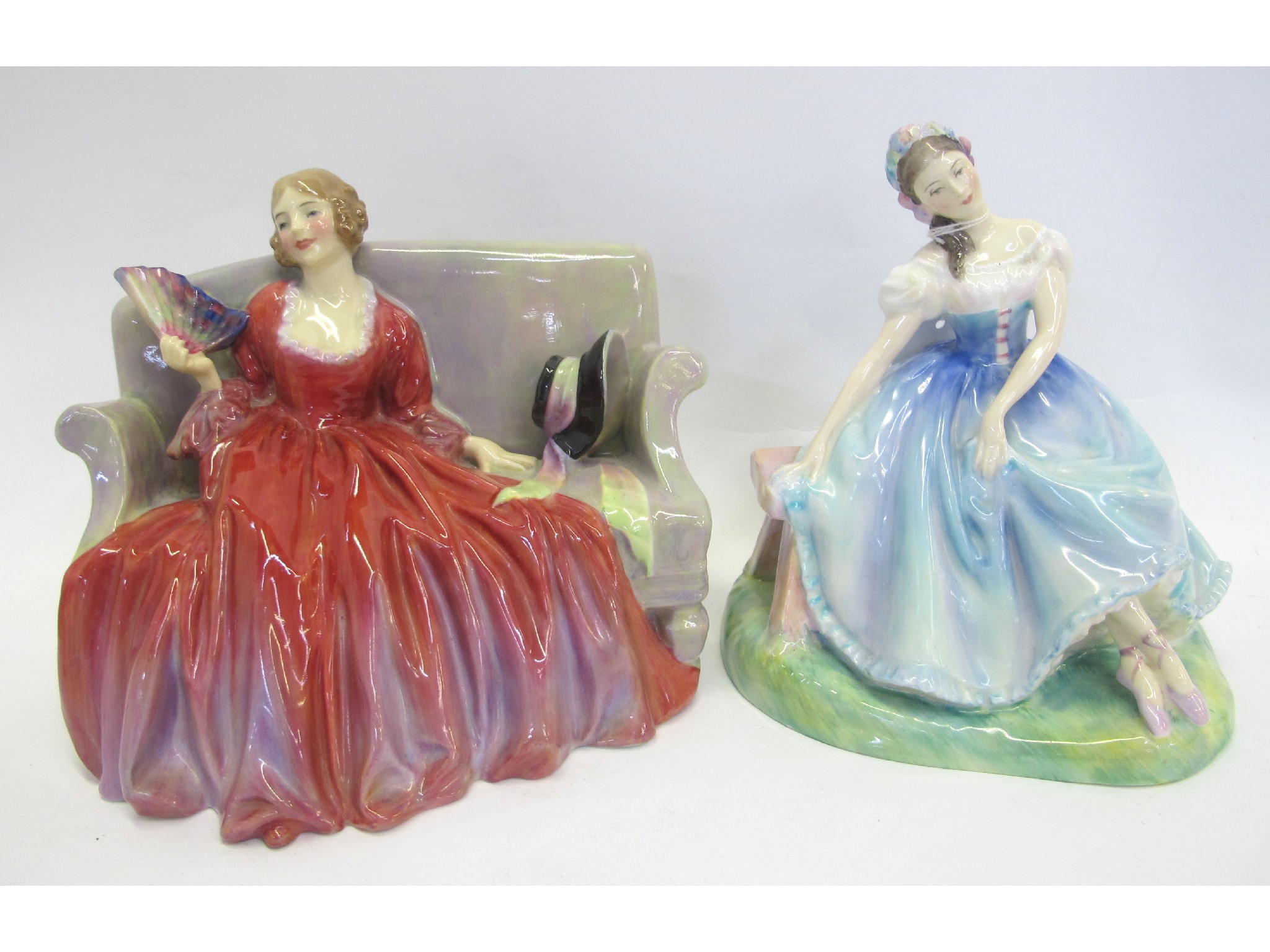 Appraisal: Two Royal Doulton figures Giselle and Sweet Twenty