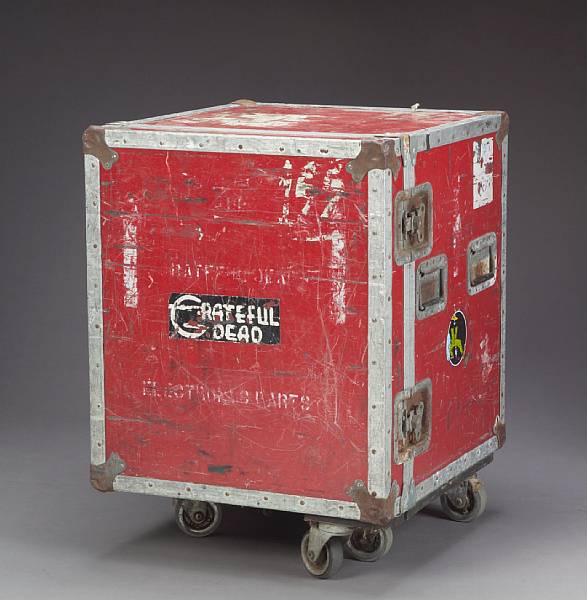 Appraisal: A Grateful Dead red flight case s- s Used to