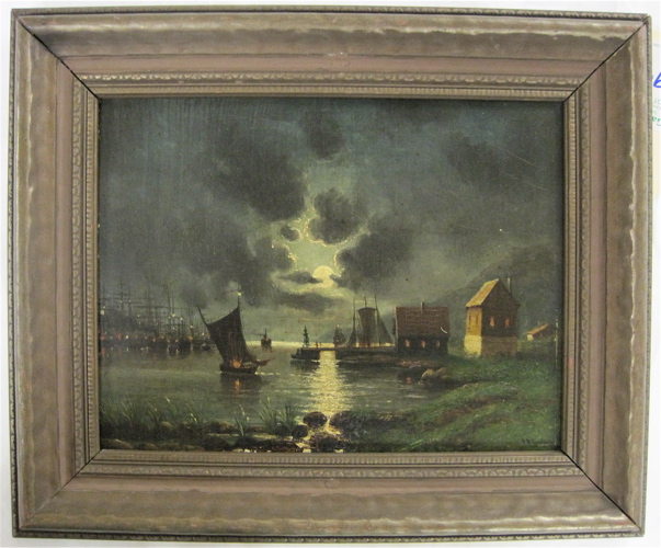 Appraisal: DUTCH OIL ON BOARD late th-early th Century depicting a