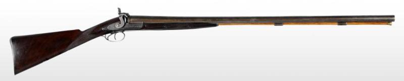 Appraisal: English T Alton Double Barrel Shotgun Description OL BL GA