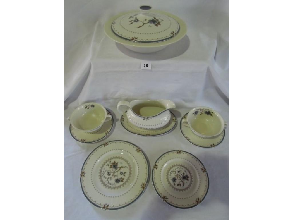 Appraisal: A selection of Royal Doulton Old Colony pattern dinnerwares comprising