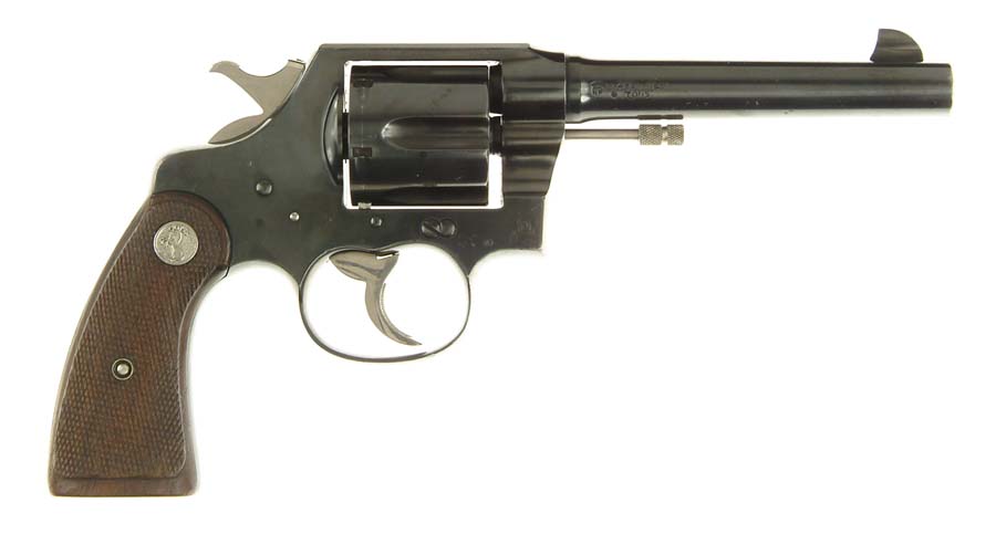 Appraisal: COLT NEW SERVICE REVOLVER SN Cal LC - rnd bbl