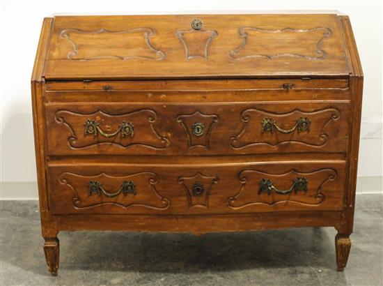 Appraisal: Sale Lot A Secretary Desk having a rectangular top above