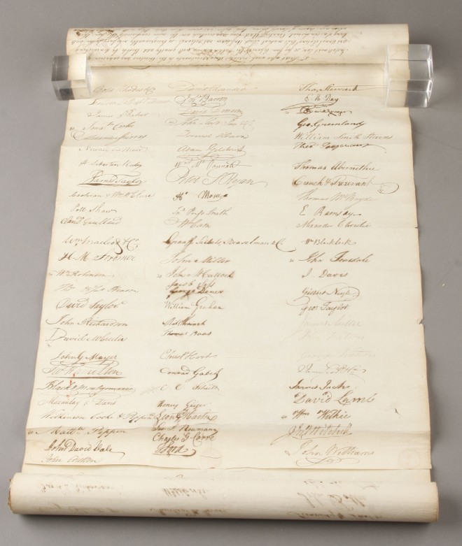 Appraisal: Manuscript petition to the Honorable John Julius Pringle Esquire Speaker