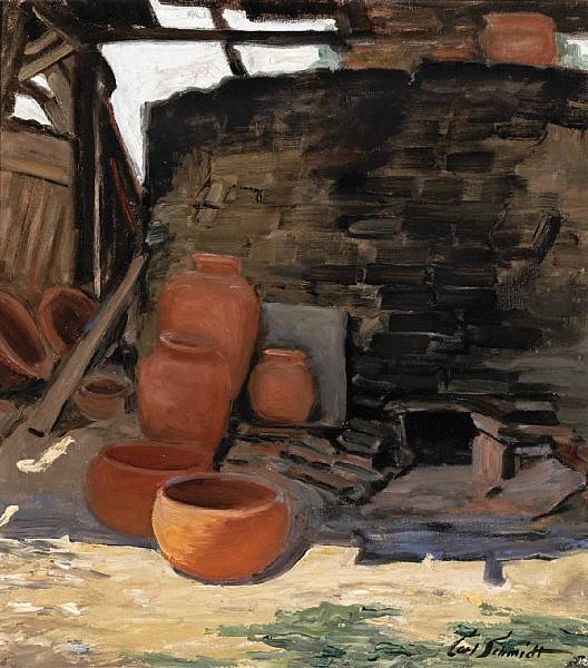 Appraisal: Carl Schmidt American - The Old Kiln Prado California No