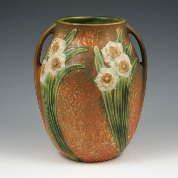 Appraisal: Roseville Jonquil - vase Unmarked Mint tall