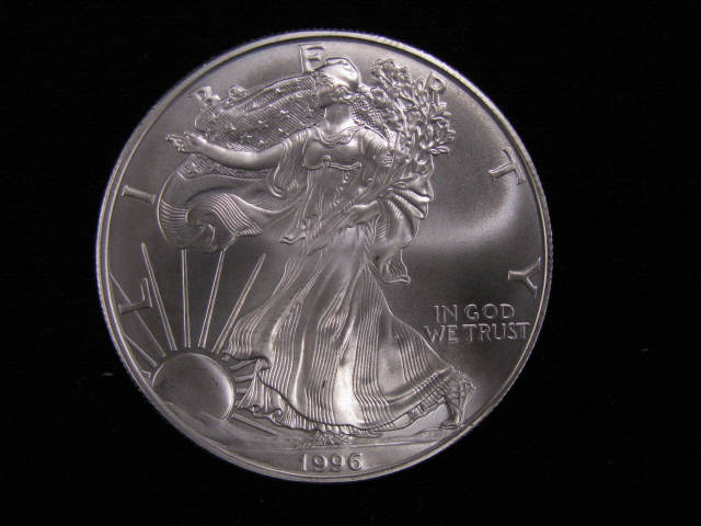 Appraisal: U S American Eagle Silver Dollar uncirculated lowest mintage