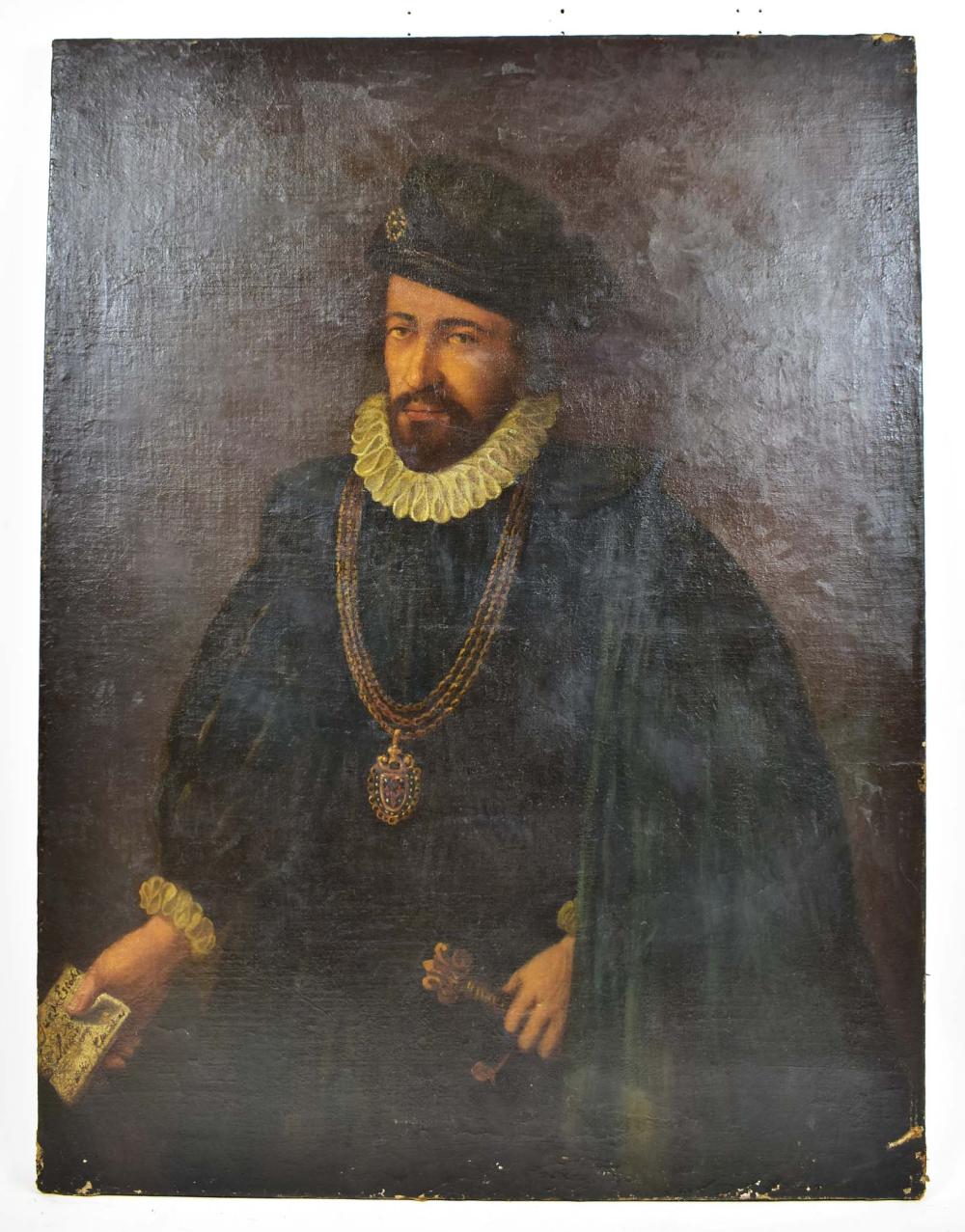 Appraisal: DUTCH SCHOOL TH TH CENTURY Portrait of a Minister Unsigned