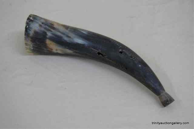 Appraisal: Primitive '' Cow Horn Hunters Dog Calling Horn This is