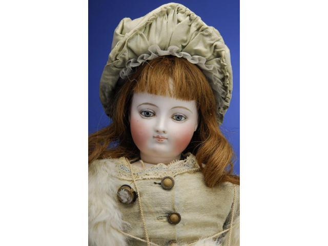 Appraisal: All Original Bru Fashion Lady with Wood Body France ca