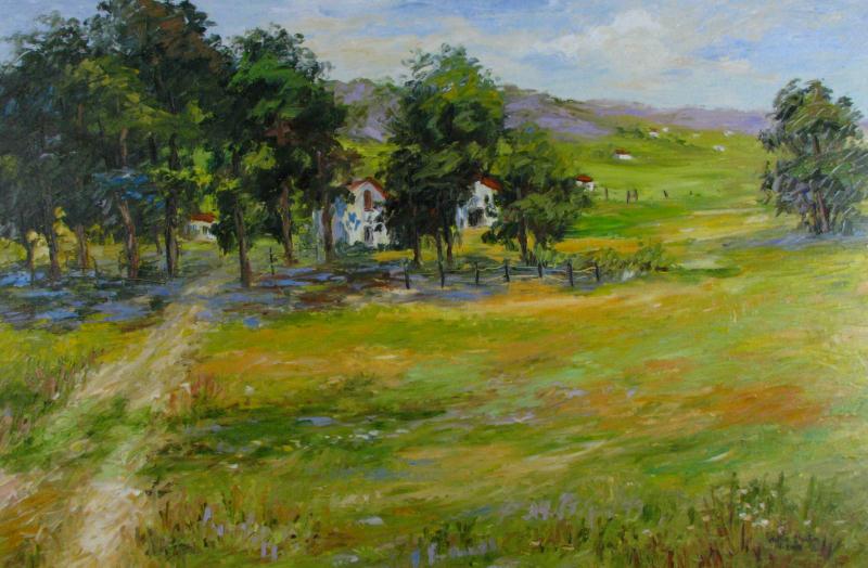 Appraisal: Hattie Stanton Brown County IN Current x Oil on Canvas