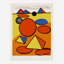 Appraisal: Alexander Calder UNTITLED lithograph in colors on Arches h w