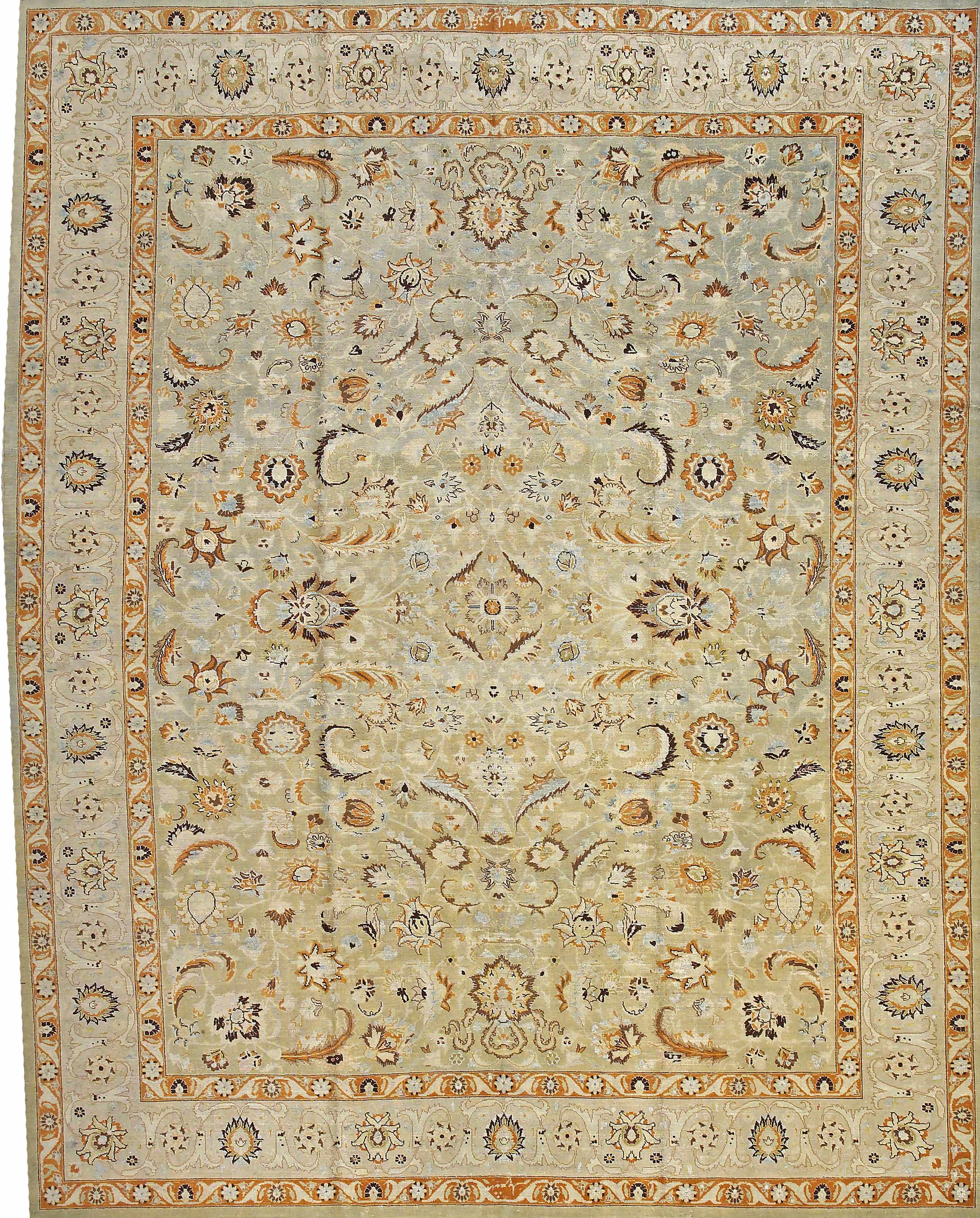 Appraisal: A Mashad carpet Northeast Persiacirca size approximately ft in x