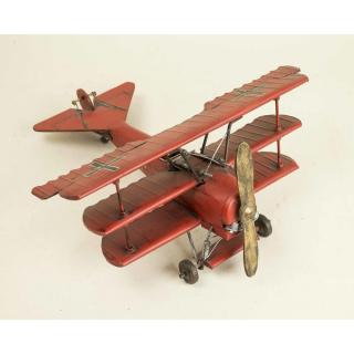 Appraisal: Red Baron Airplane Red Baron metal airplane Dimensions h x