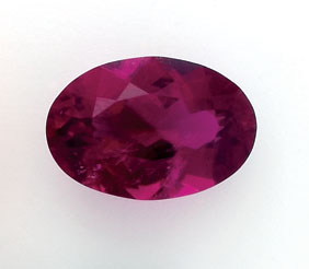 Appraisal: VERY RED RUBELLITE TOURMALINE Nigeria Ruby red can best describe