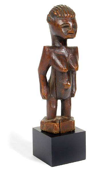 Appraisal: A Senufo female figure Ivory Coast height in